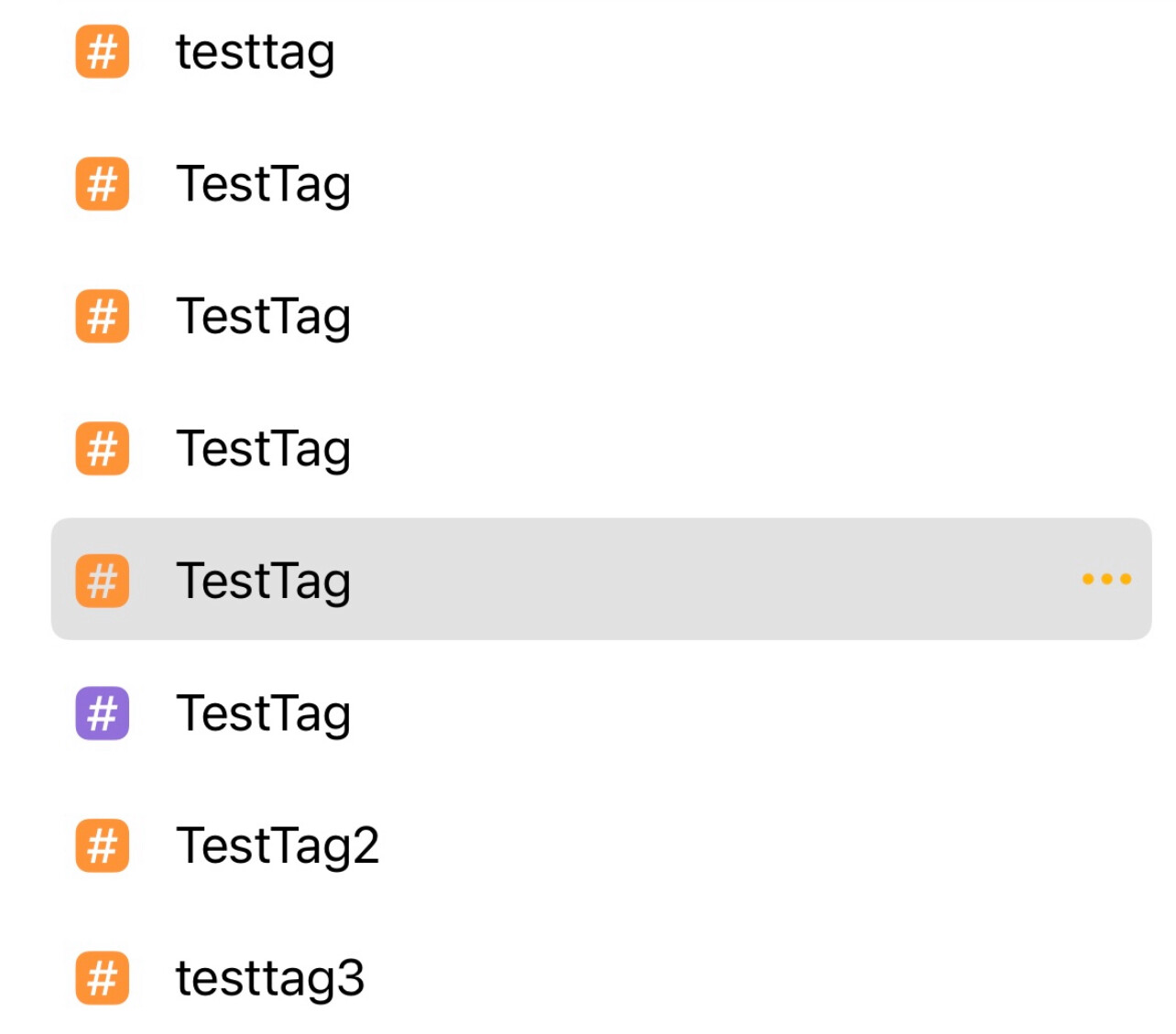 iOS Tag Manager